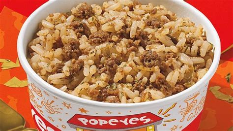 Popeyes dirty rice. Things To Know About Popeyes dirty rice. 